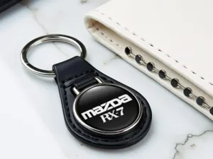 Mazda Schlüsselringe für Damen Stabiles Stil Renn